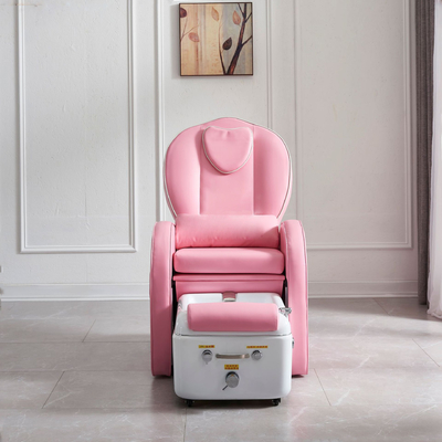Maniküre-Tätowierungs-Stuhl Kunstleder-Wasser-Jet Massage Pedicure Spa Chairs justierbarer